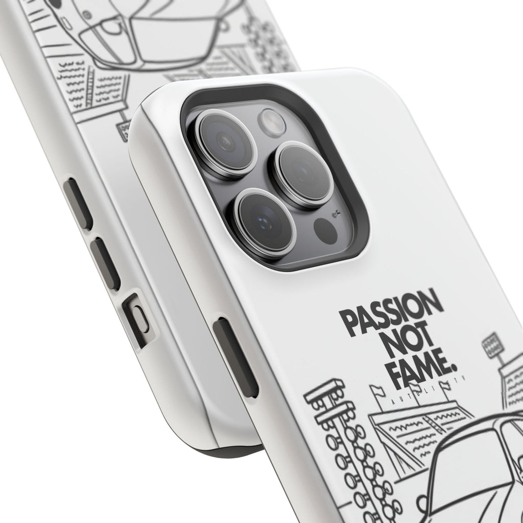 Impact-Resistant Phone Case — "Passion Not Fame" Drag Civic