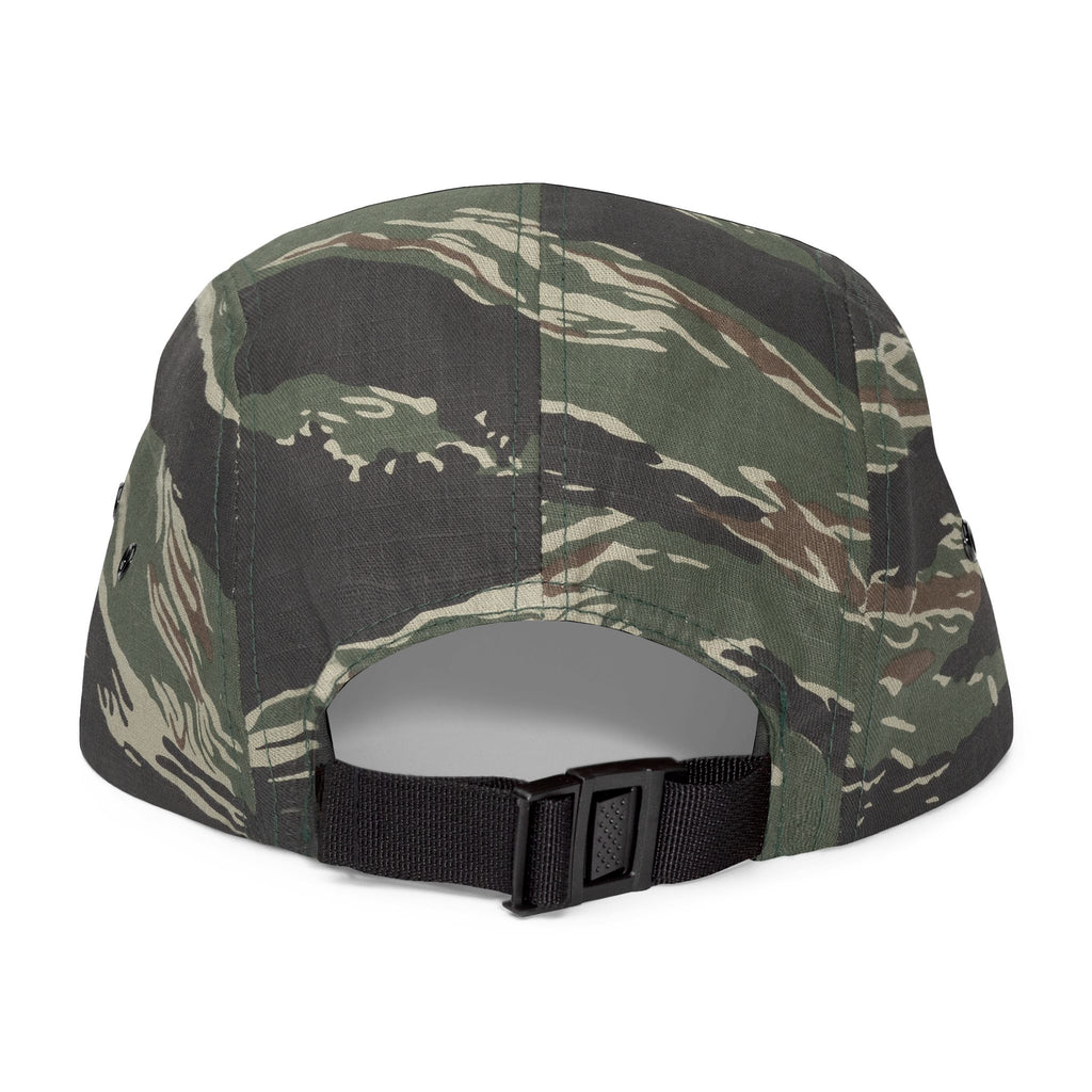 5-Panel Cap — "Passion Not Fame" Embroidered Cotton Camp Hat