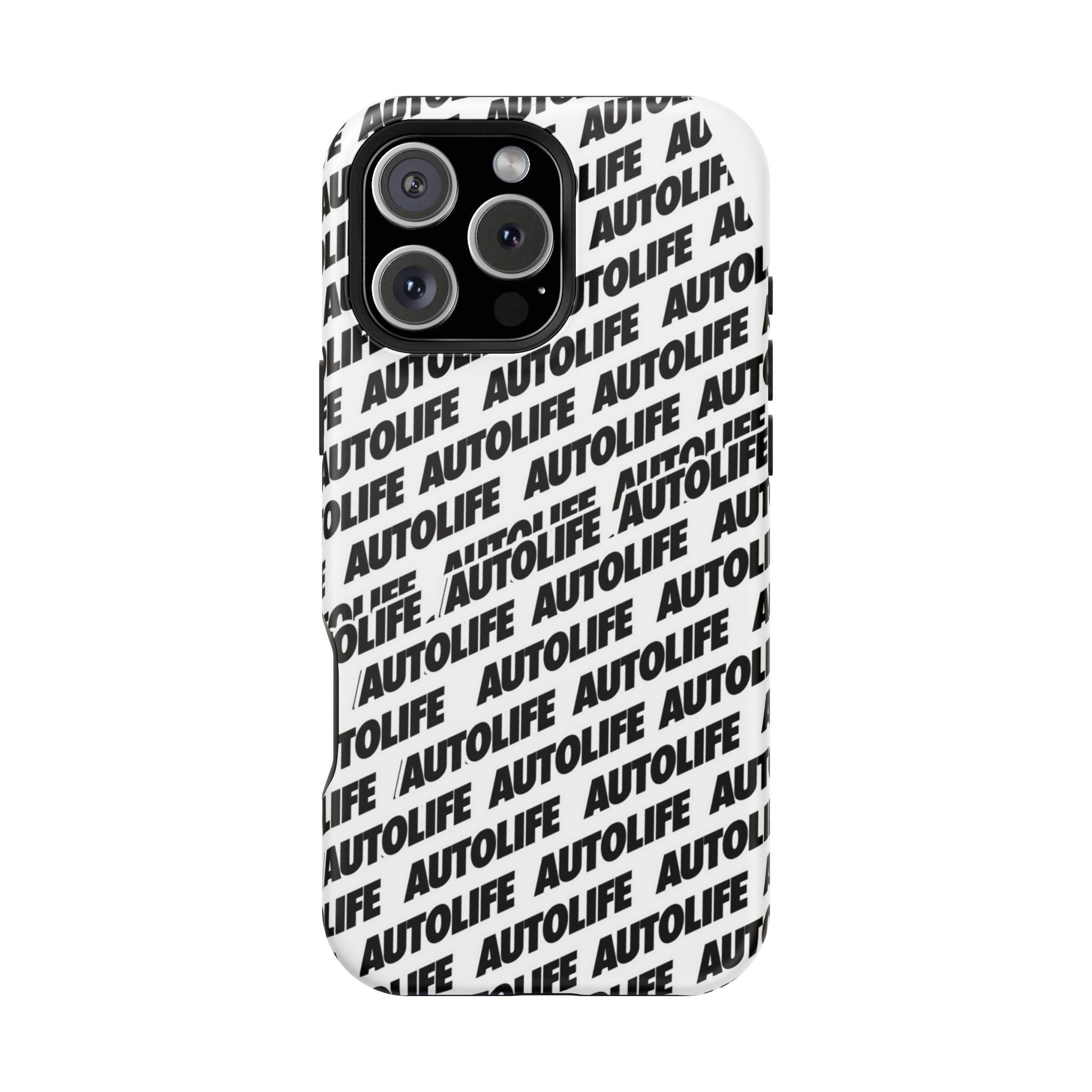 Autolife Repeat Pattern Impact-Resistant Phone Case