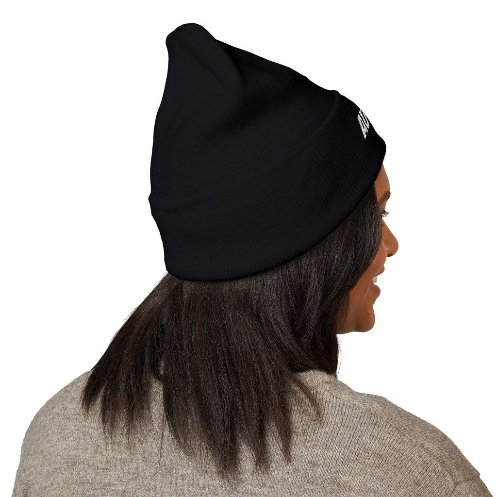 Autolife Embroidered Cuffed Beanie — Bold Yellow Car Enthusiast Hat