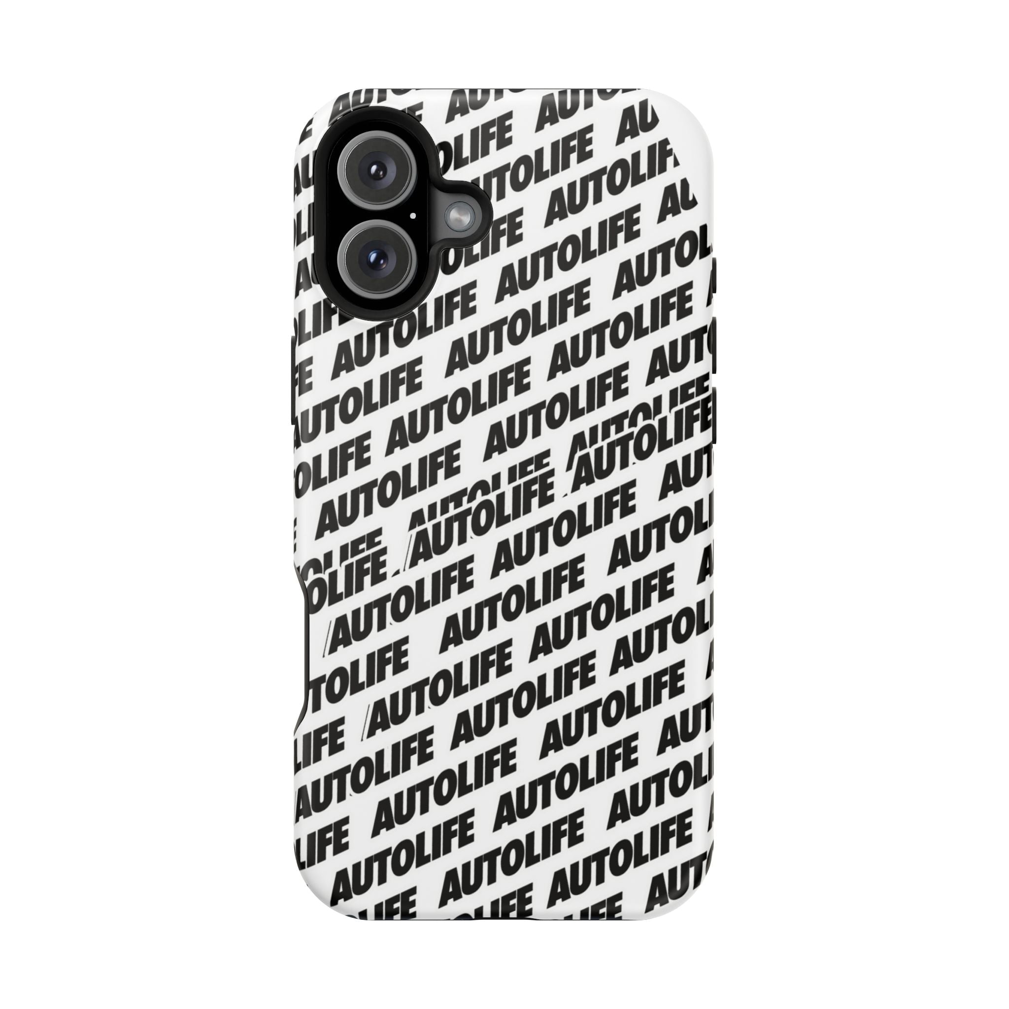 Autolife Repeat Pattern Impact-Resistant Phone Case