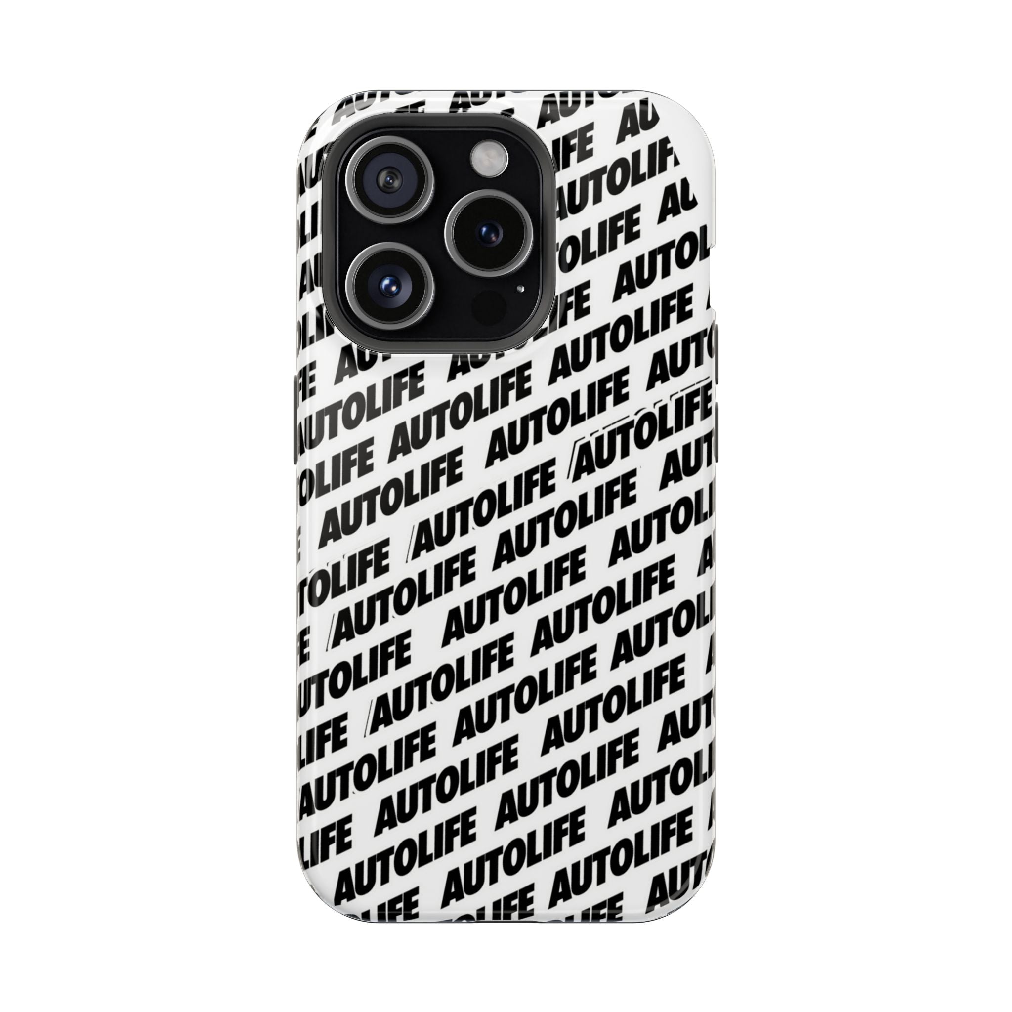 Autolife Repeat Pattern Impact-Resistant Phone Case