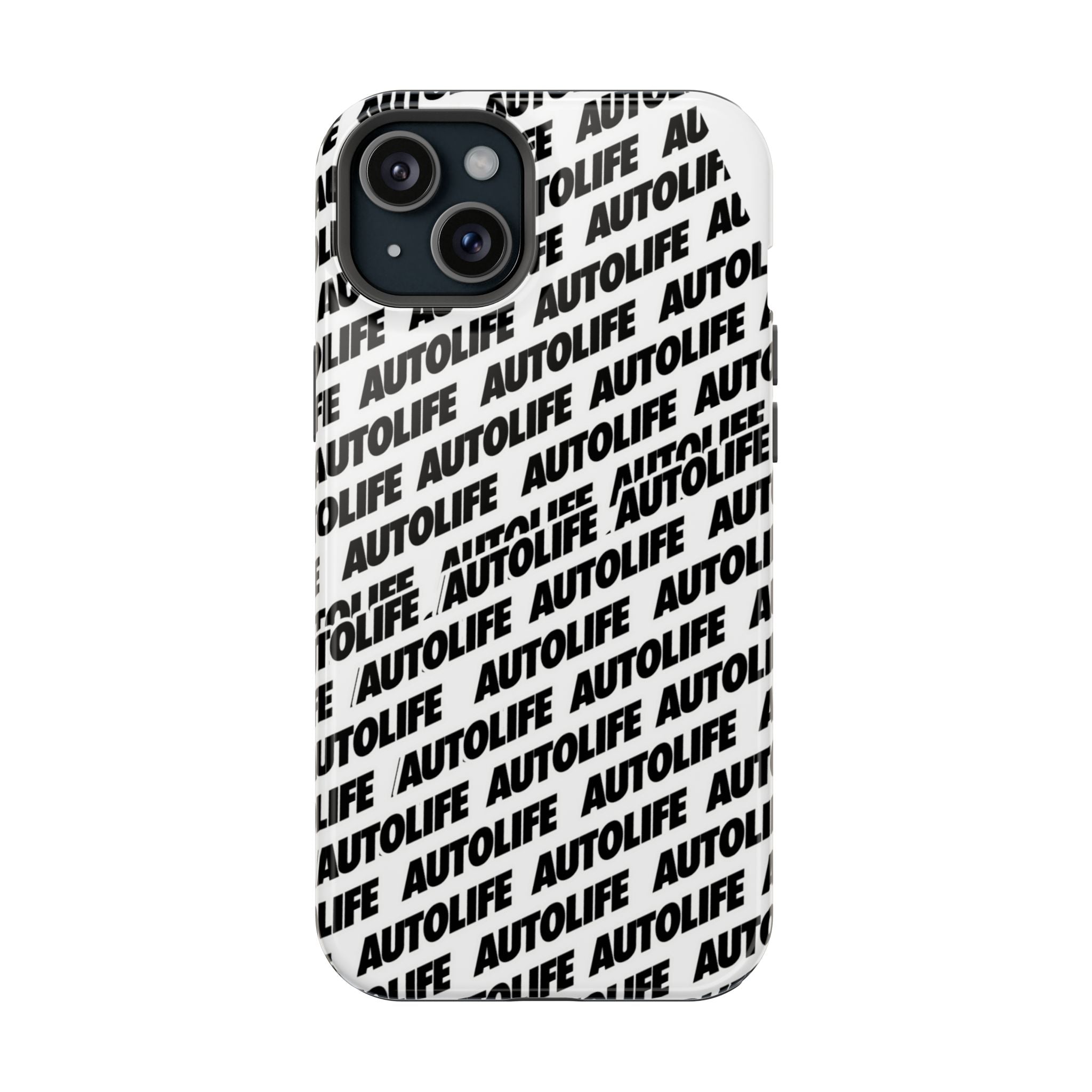 Autolife Repeat Pattern Impact-Resistant Phone Case