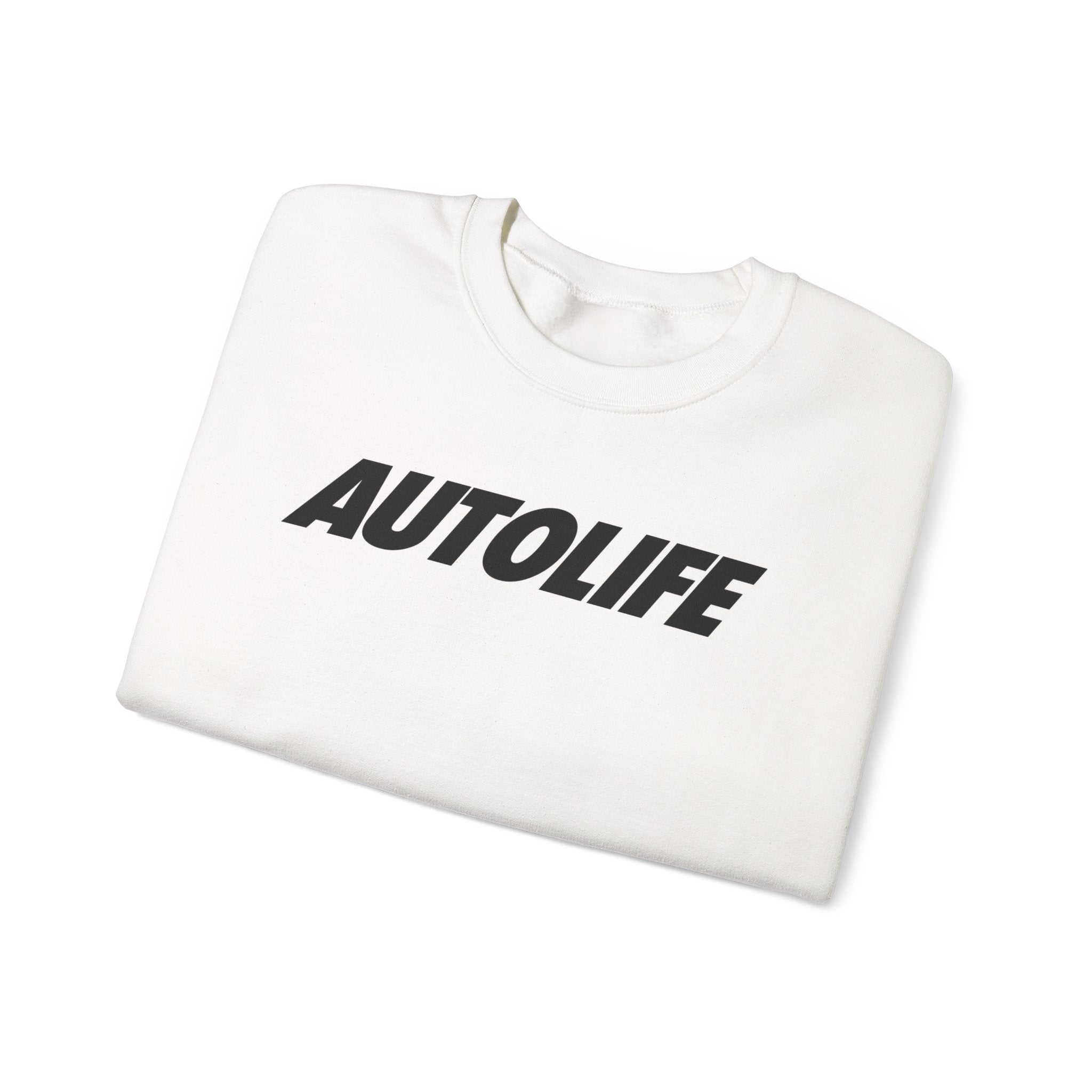 ALTV. Logo Sweatshirt — Minimal White Crewneck