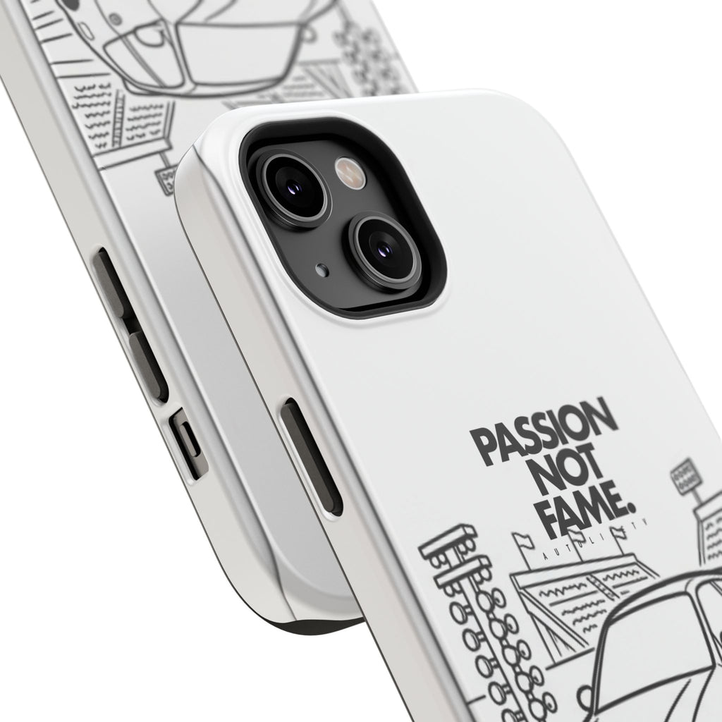 Impact-Resistant Phone Case — "Passion Not Fame" Drag Civic
