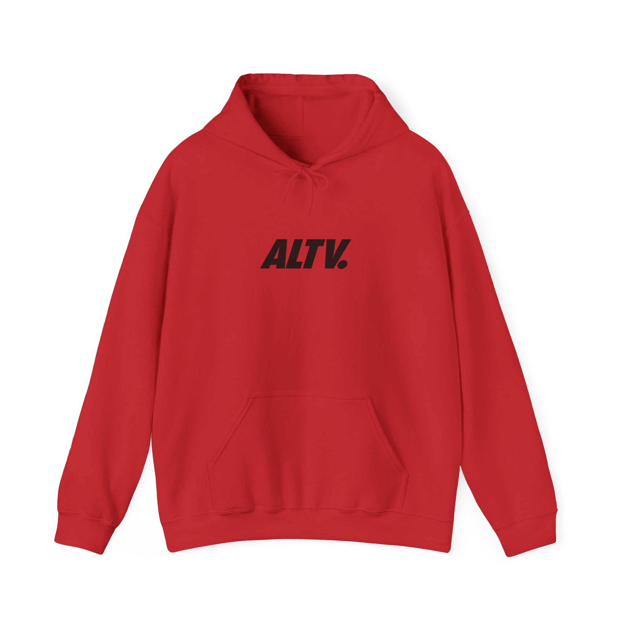 ALTV. Minimal Logo Hoodie — Modern Streetwear Pullover