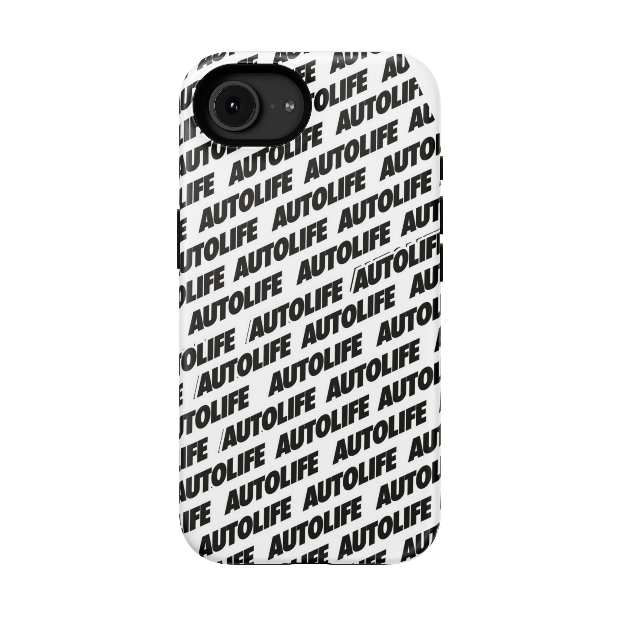 Autolife Repeat Pattern Impact-Resistant Phone Case