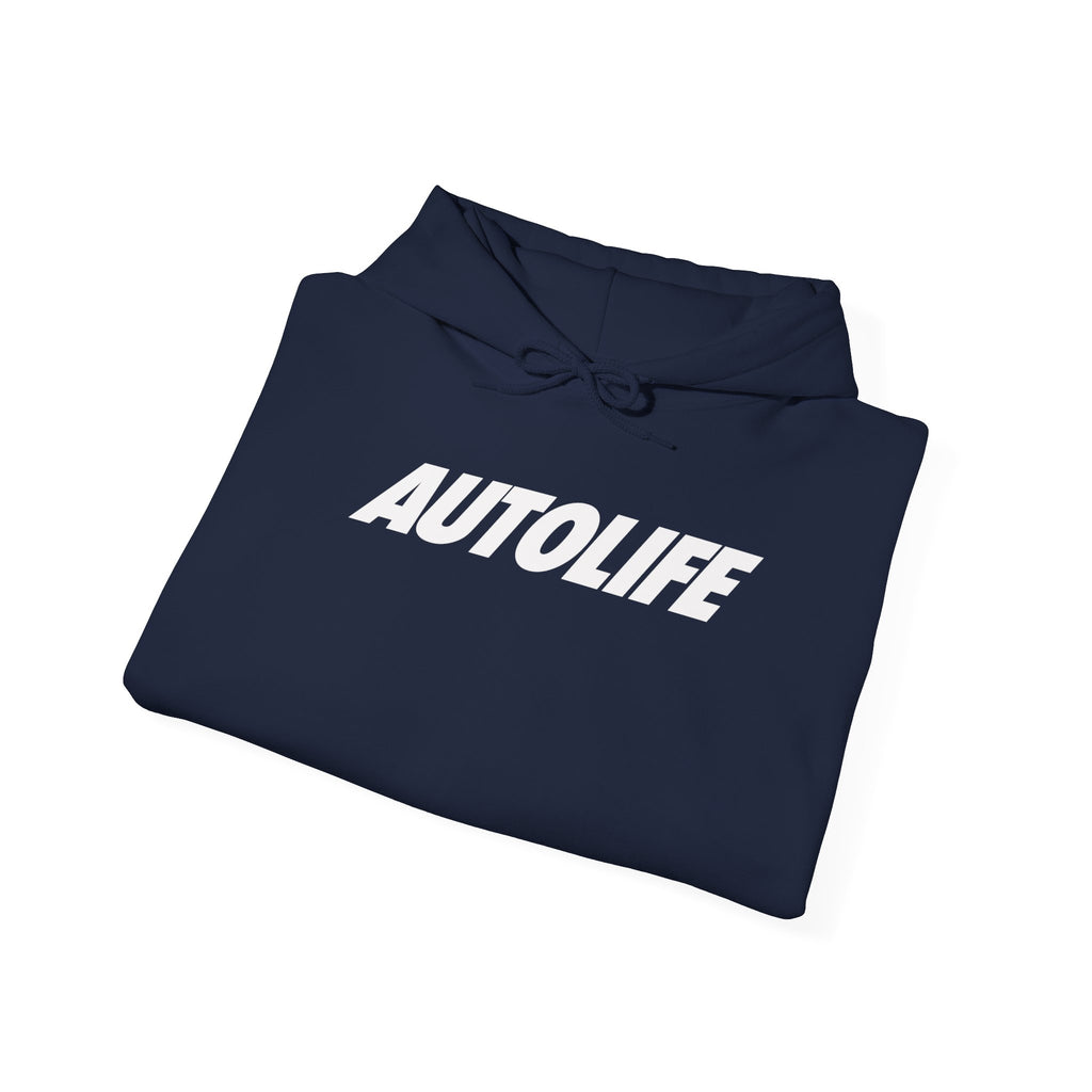 AutoLife Hoodie — Automotive Lifestyle Pullover with 'AUTOLIFE' Graphic