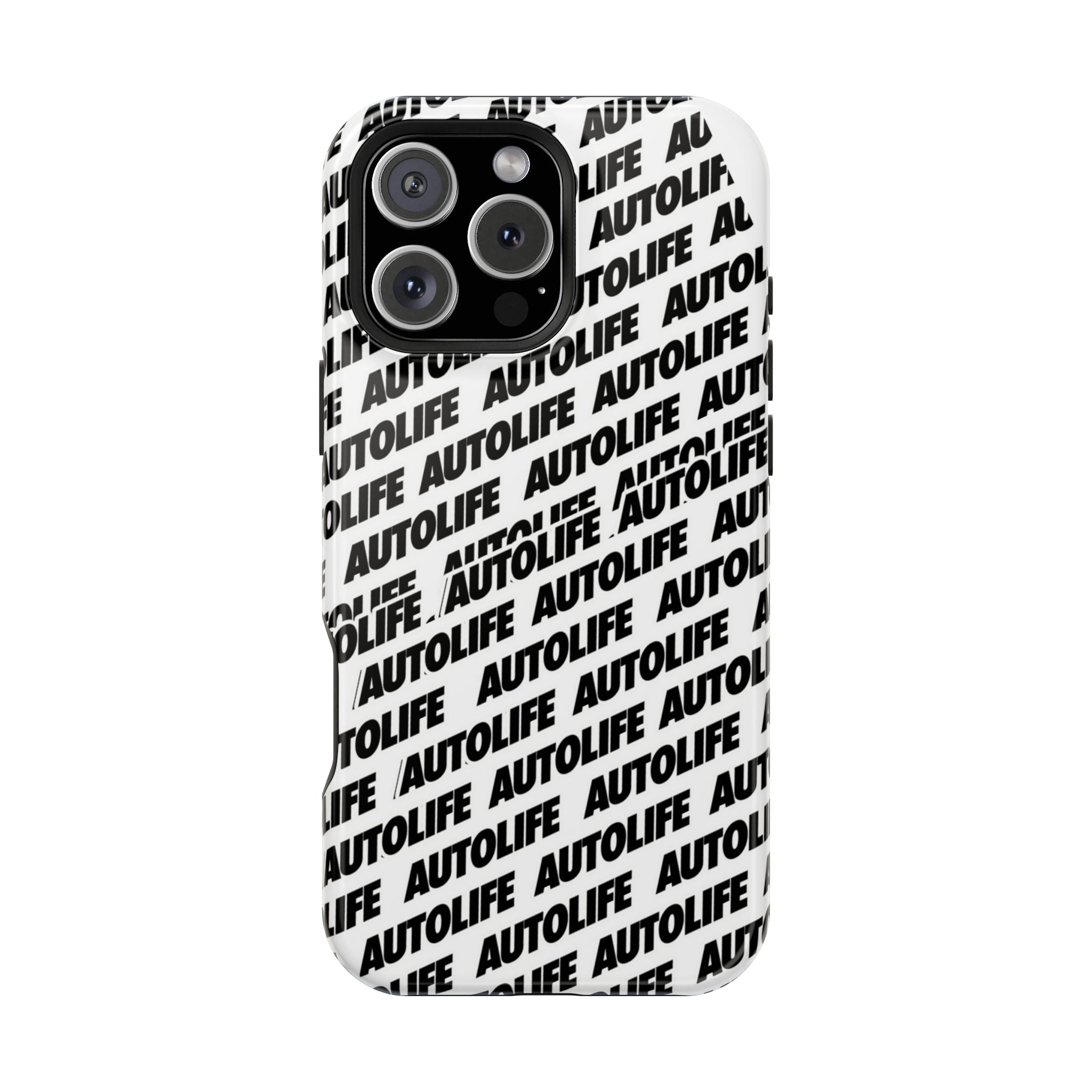 Autolife Repeat Pattern Impact-Resistant Phone Case