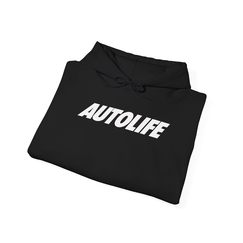 AutoLife Hoodie — Automotive Lifestyle Pullover with 'AUTOLIFE' Graphic