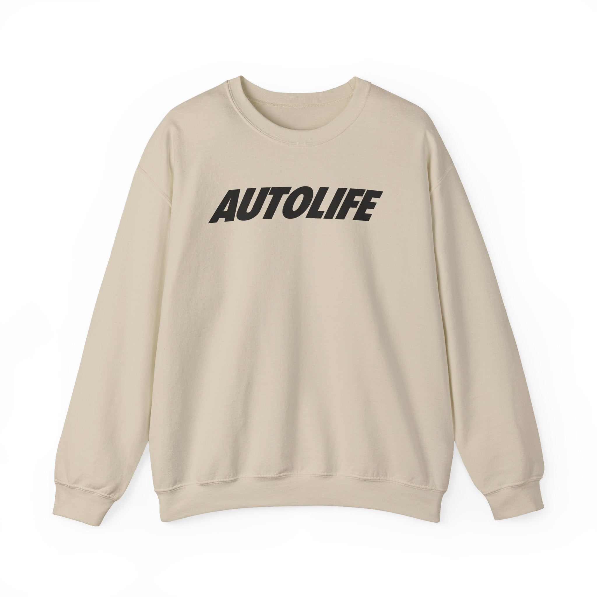ALTV. Logo Sweatshirt — Minimal White Crewneck