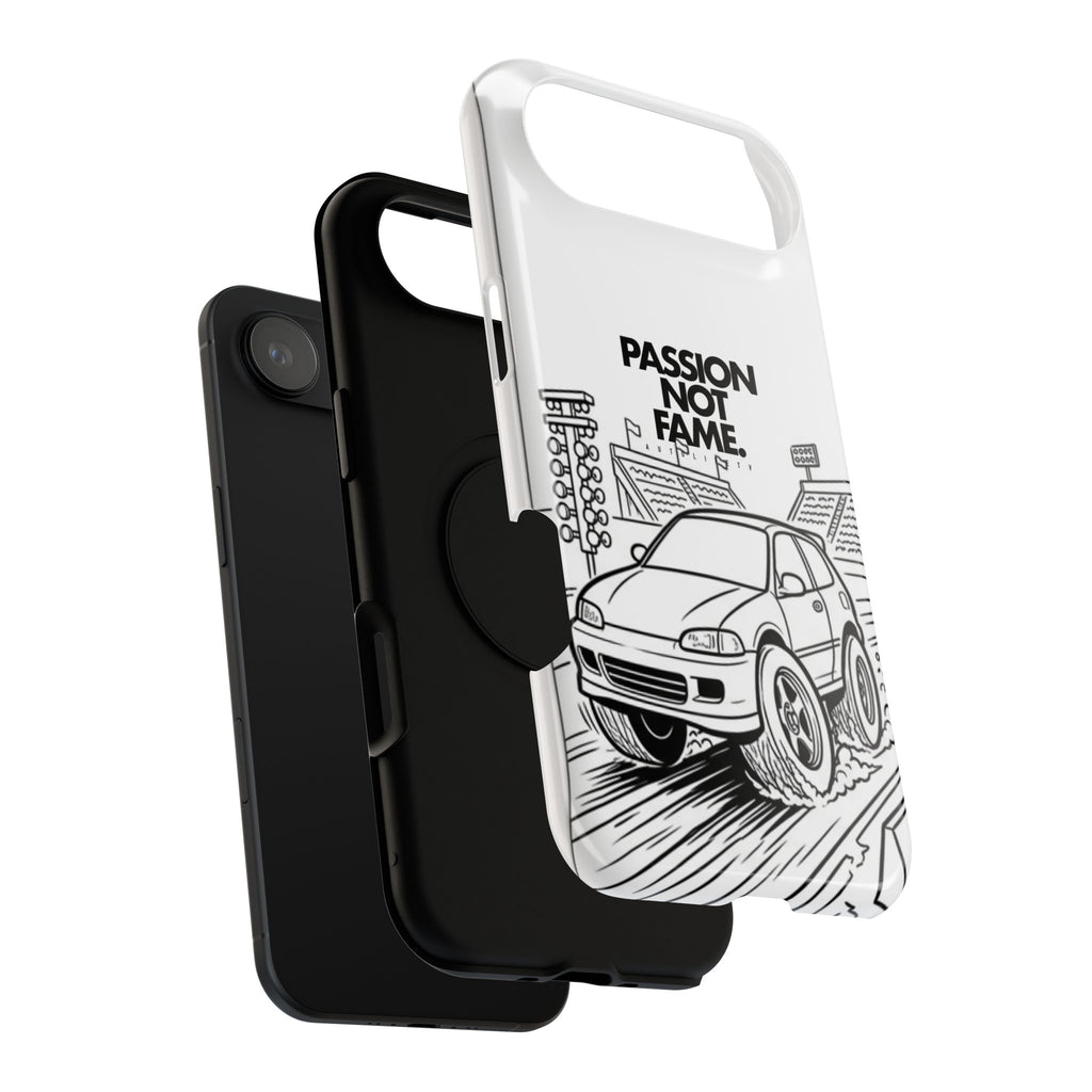 Impact-Resistant Phone Case — "Passion Not Fame" Drag Civic