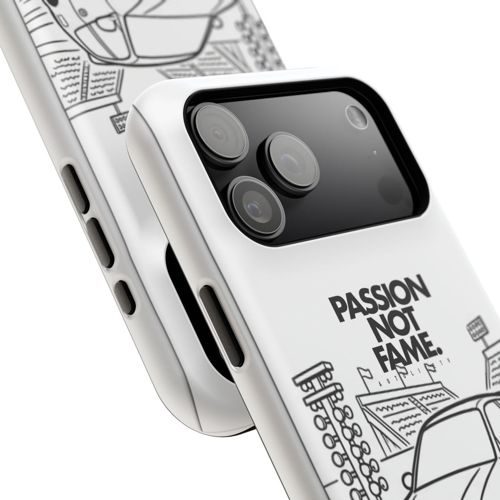 Impact-Resistant Phone Case — "Passion Not Fame" Drag Civic
