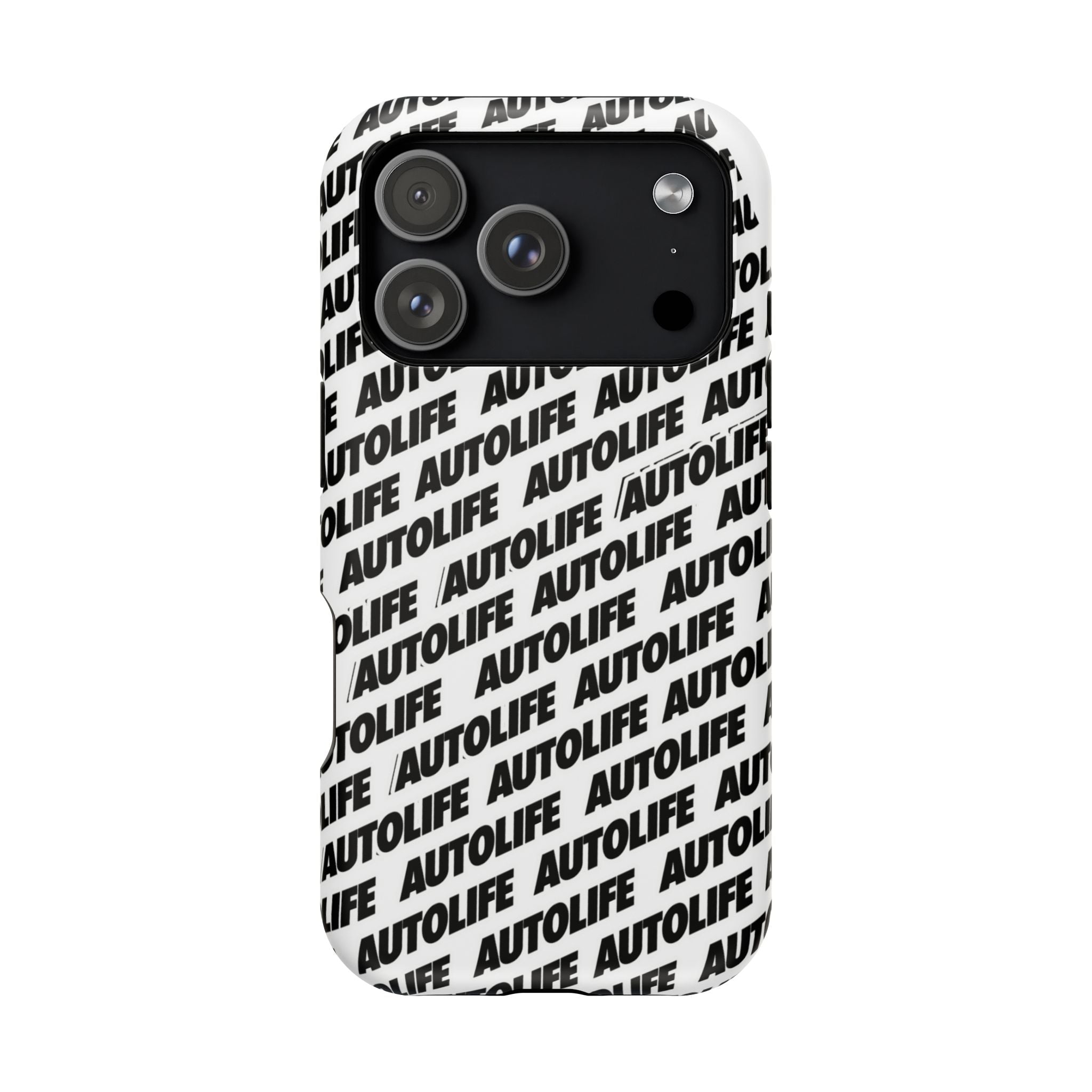 Autolife Repeat Pattern Impact-Resistant Phone Case