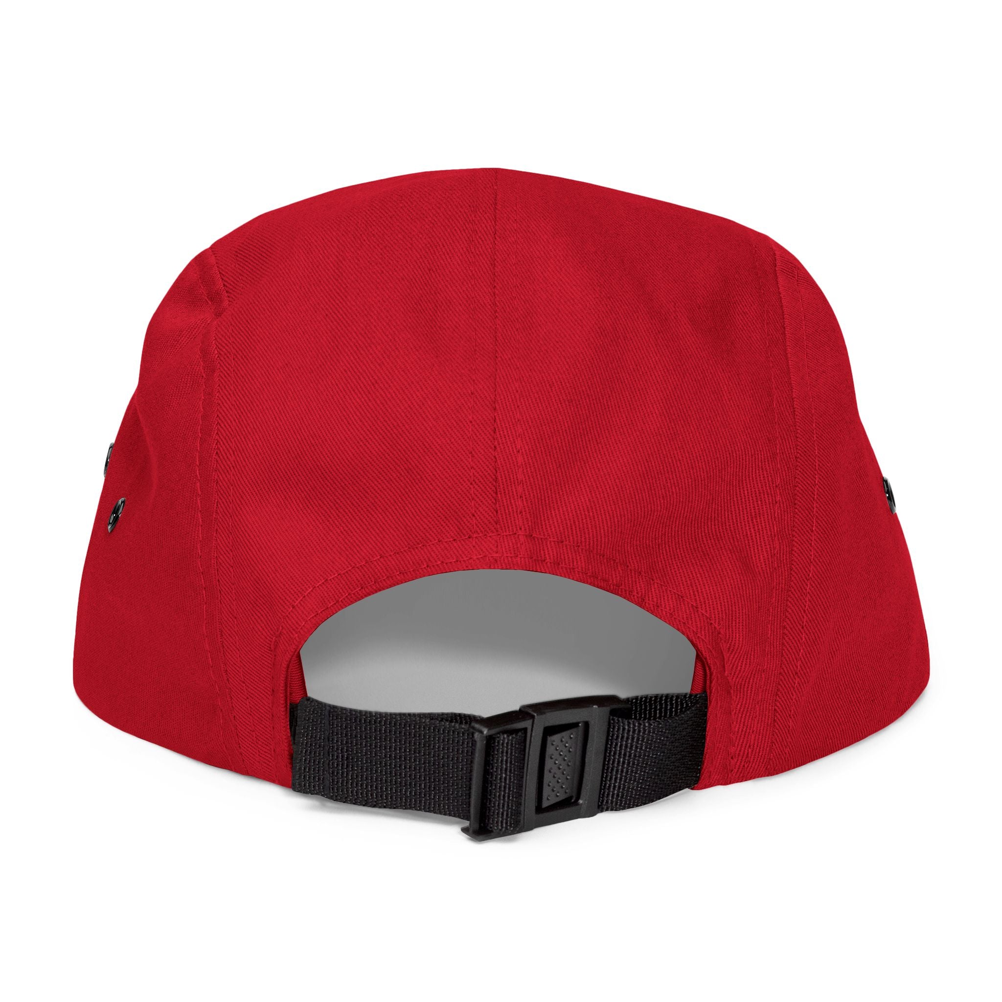 5-Panel Cap — "Passion Not Fame" Embroidered Cotton Camp Hat