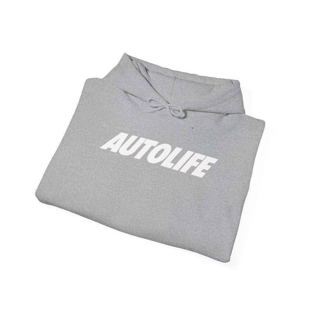 AutoLife Hoodie — Automotive Lifestyle Pullover with 'AUTOLIFE' Graphic
