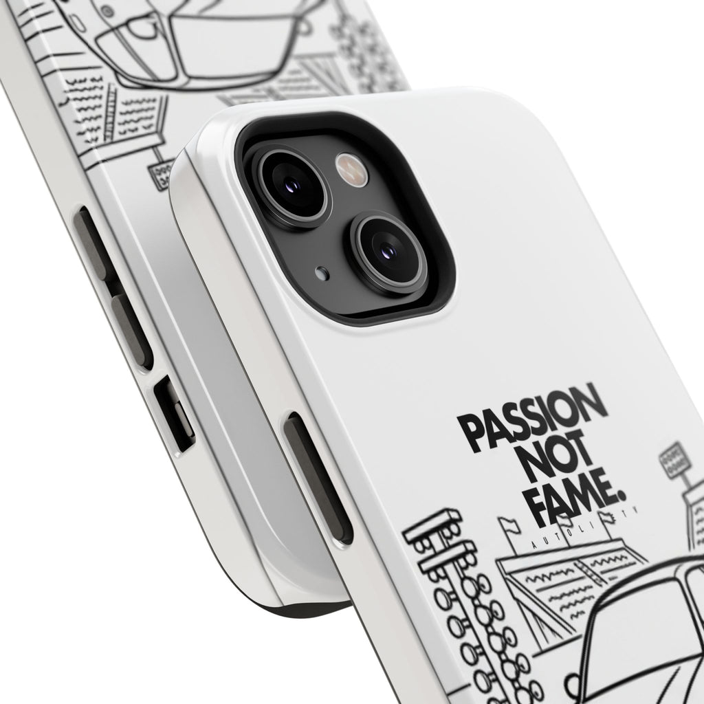 Impact-Resistant Phone Case — "Passion Not Fame" Drag Civic