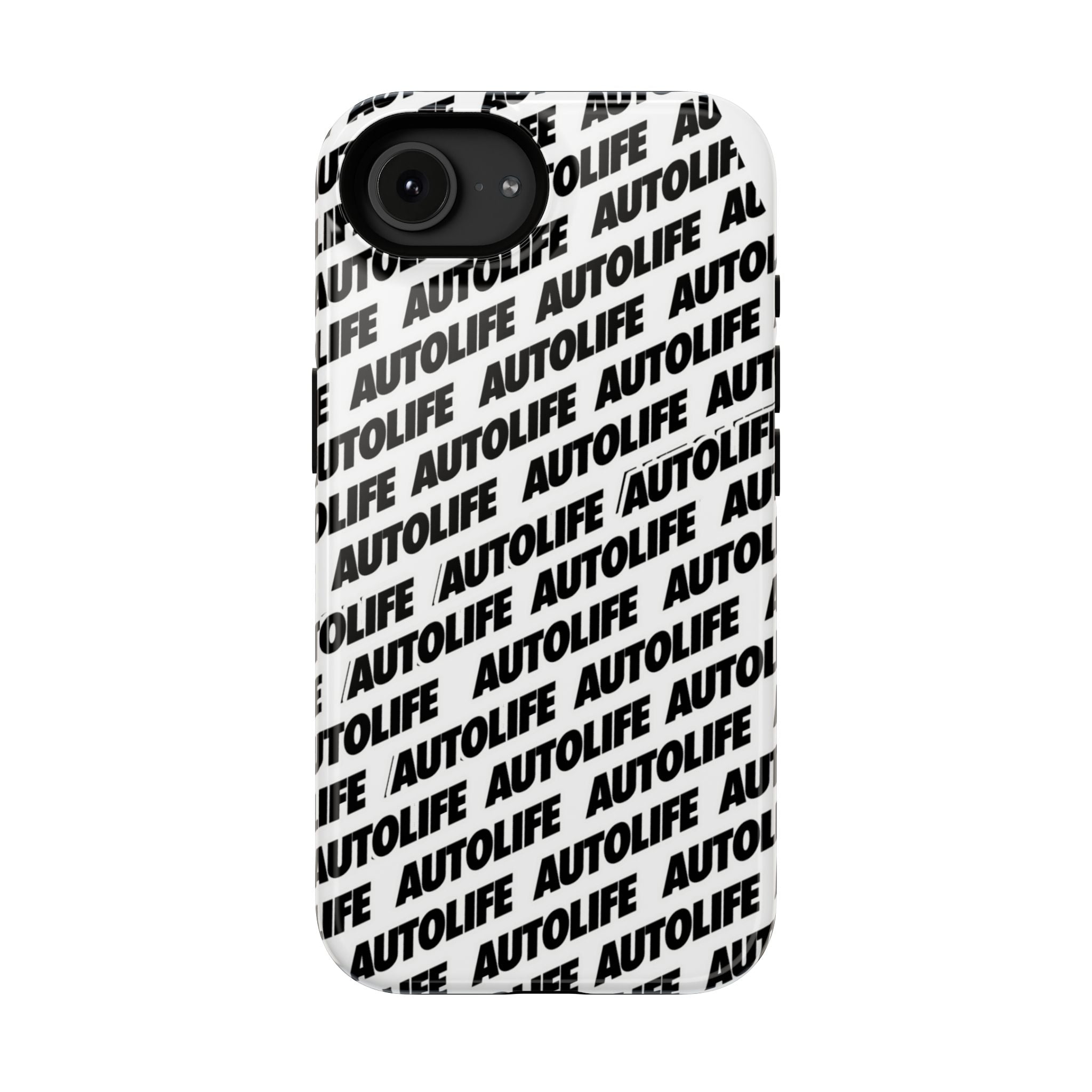 Autolife Repeat Pattern Impact-Resistant Phone Case