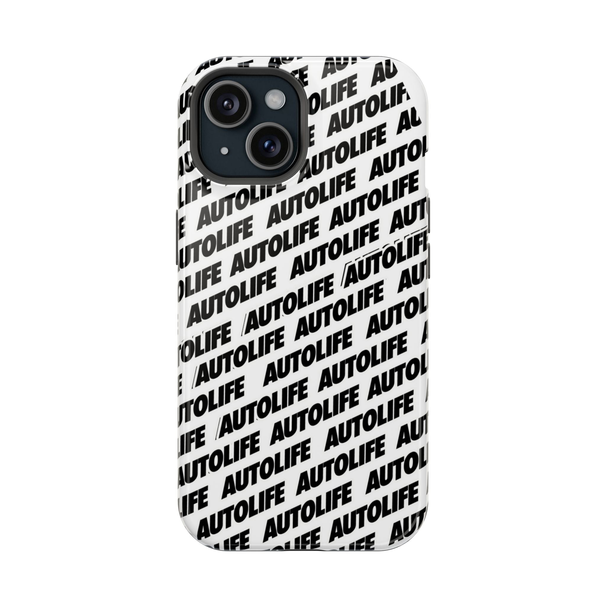 Autolife Repeat Pattern Impact-Resistant Phone Case