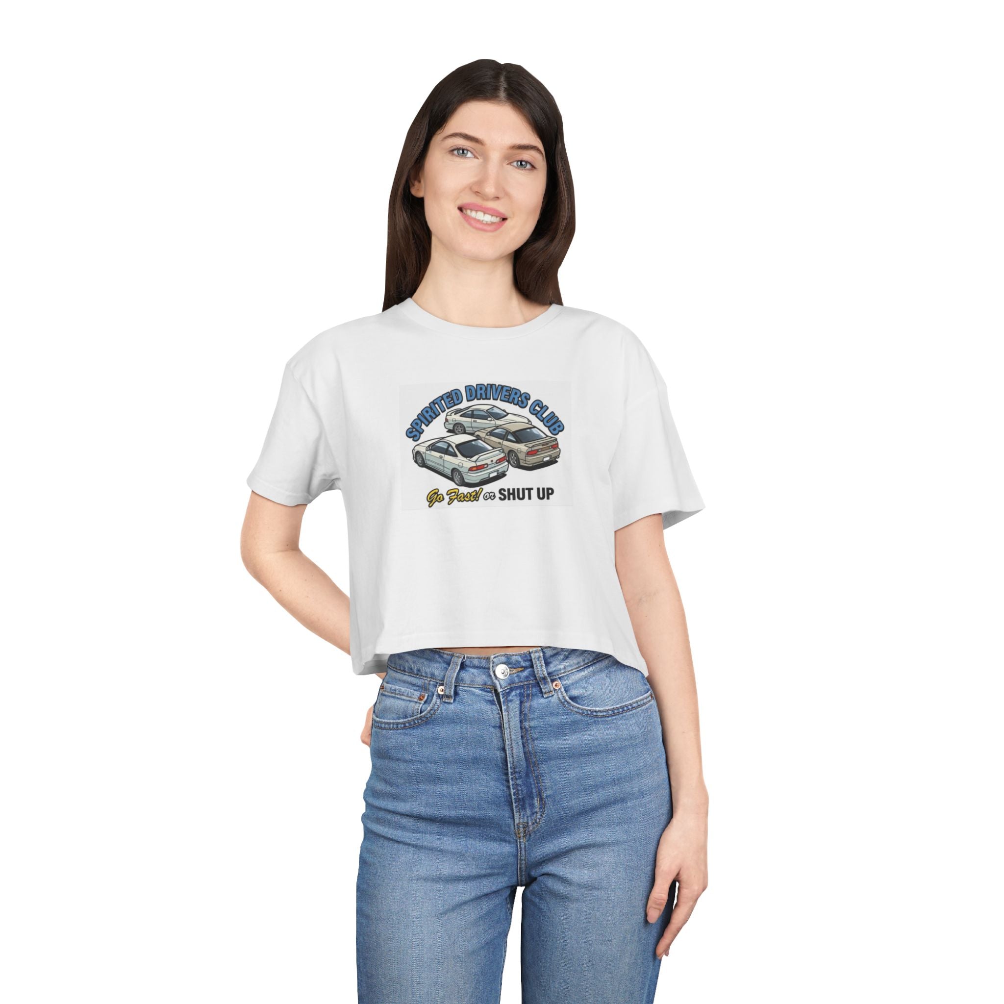 Crop Tee — Spirited Drivers Club