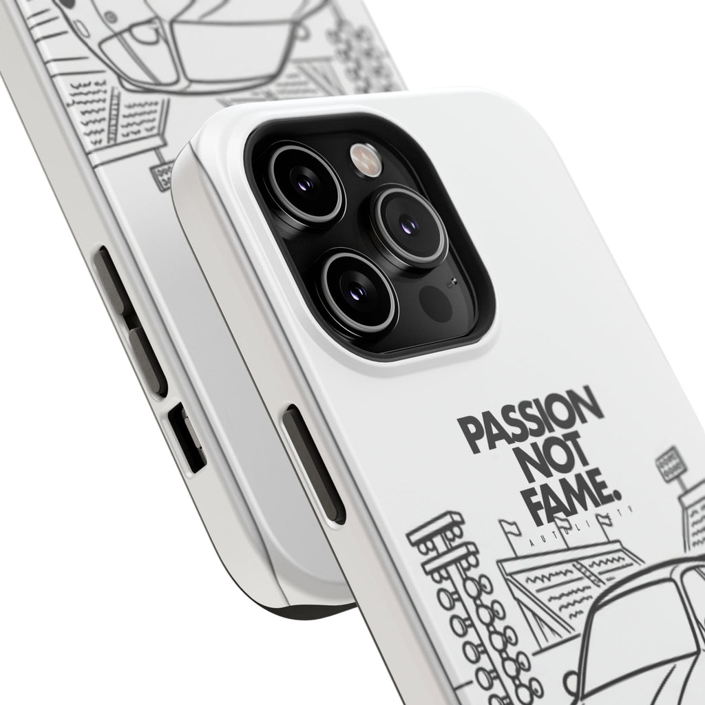 Impact-Resistant Phone Case — "Passion Not Fame" Drag Civic
