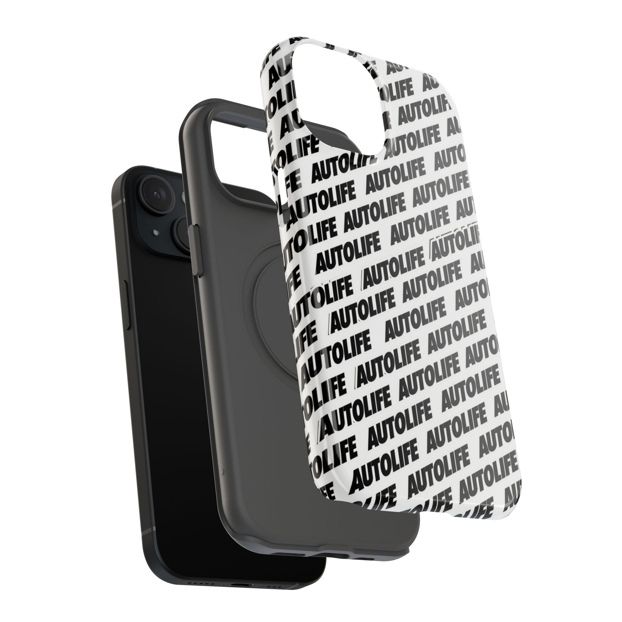 Autolife Repeat Pattern Impact-Resistant Phone Case