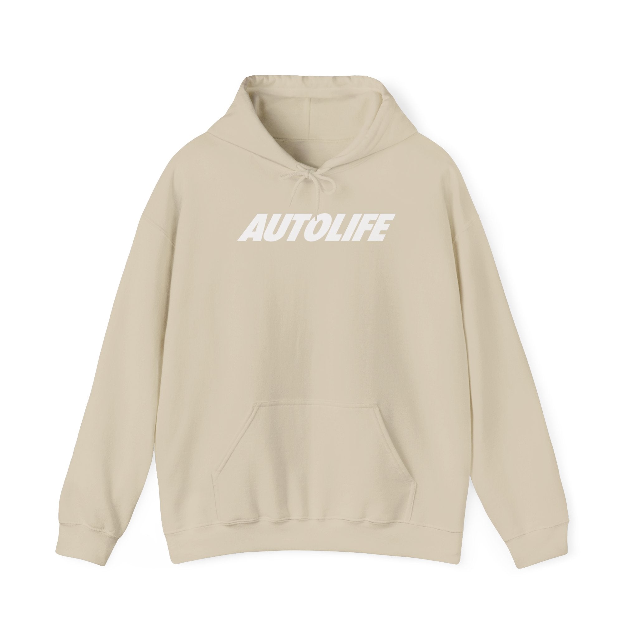 AutoLife Hoodie — Automotive Lifestyle Pullover with 'AUTOLIFE' Graphic