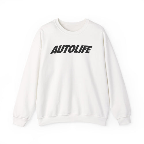 ALTV. Logo Sweatshirt — Minimal White Crewneck