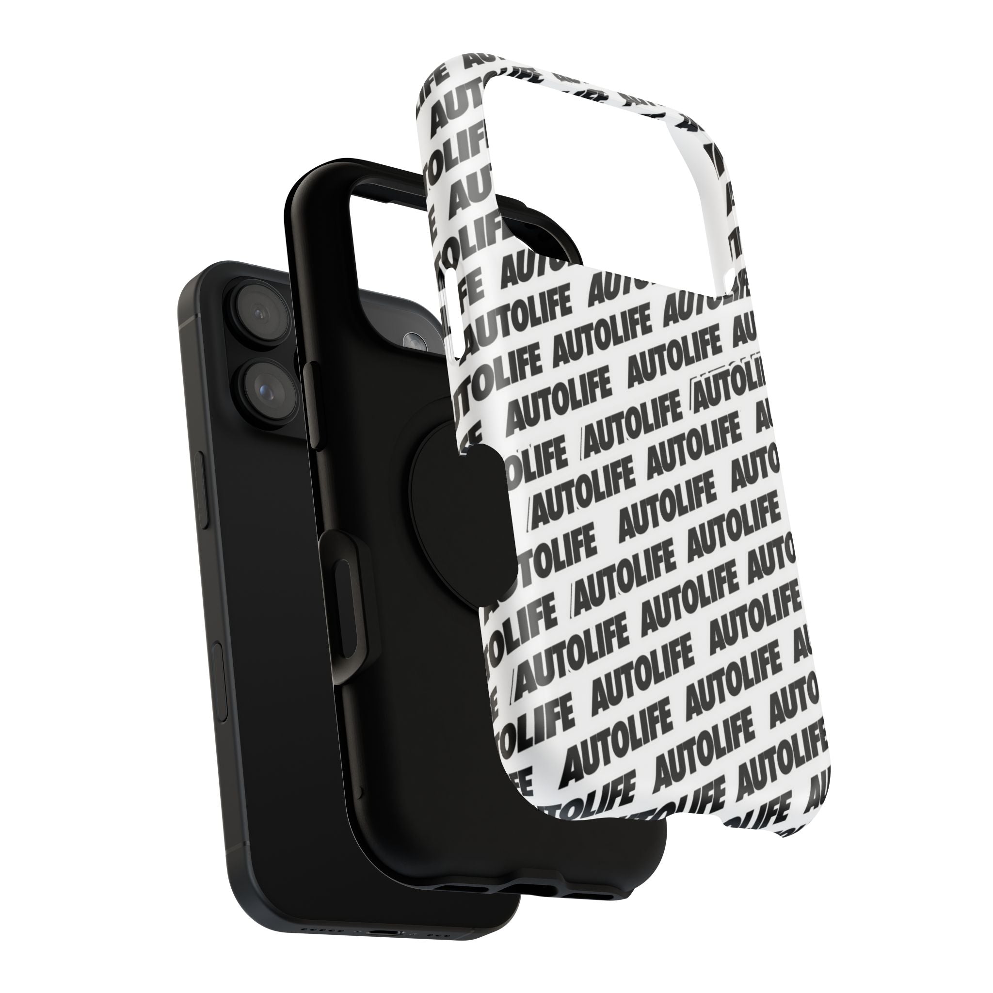 Autolife Repeat Pattern Impact-Resistant Phone Case