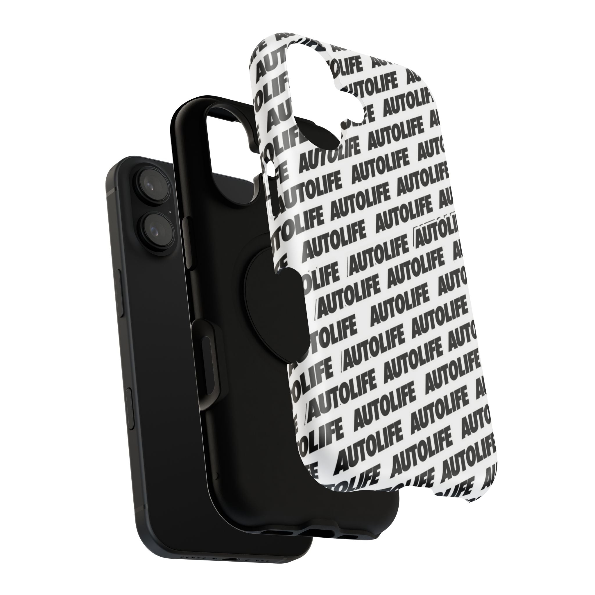 Autolife Repeat Pattern Impact-Resistant Phone Case