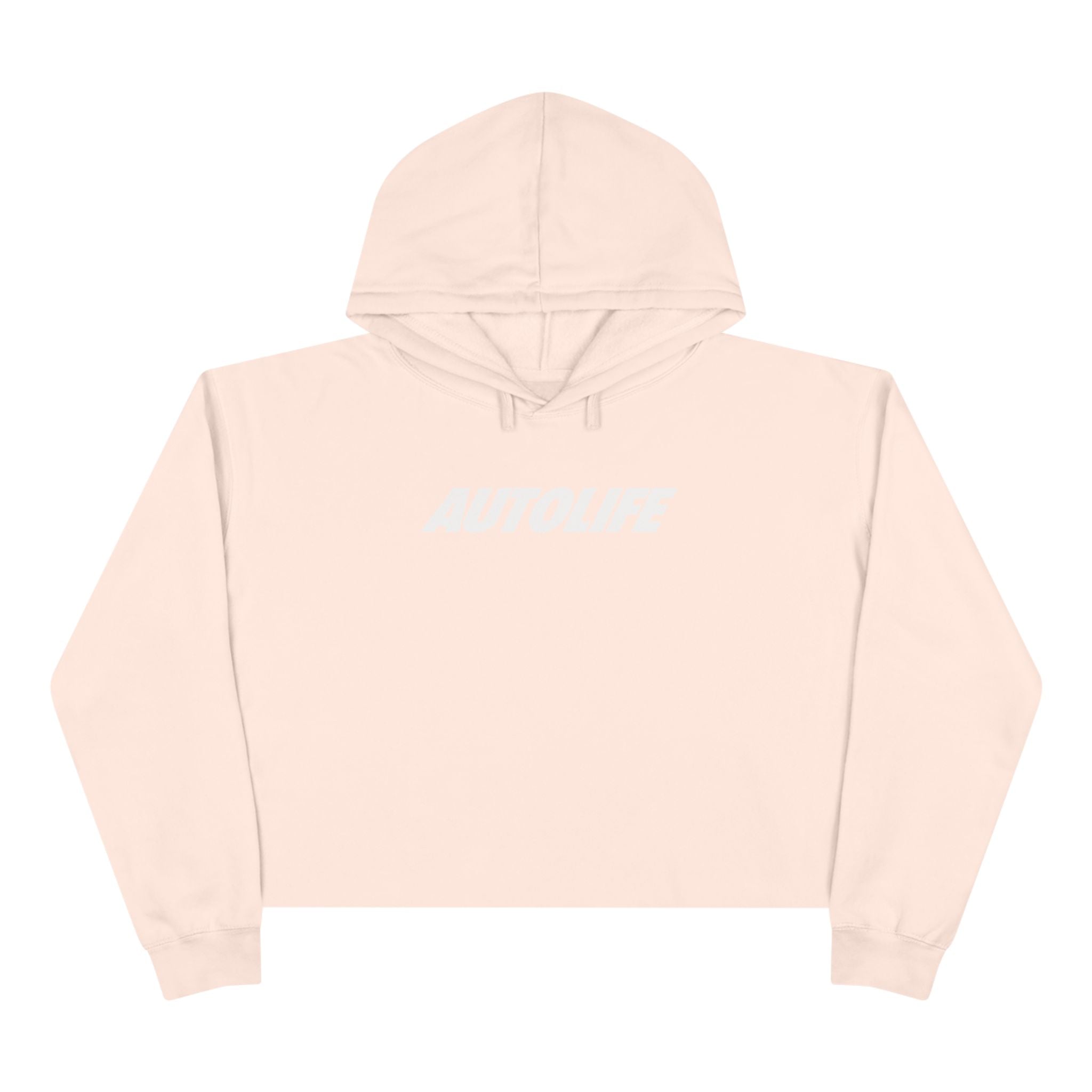 Autolife Cropped Hoodie — 'PASSION NOT FAME' Streetwear