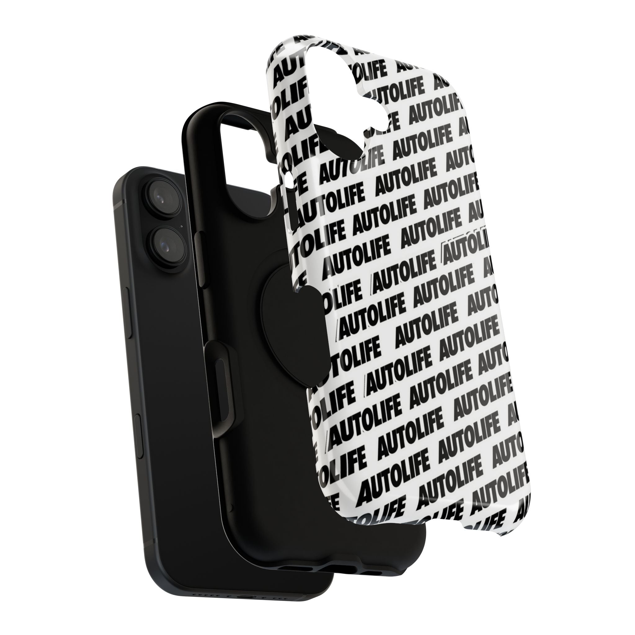 Autolife Repeat Pattern Impact-Resistant Phone Case