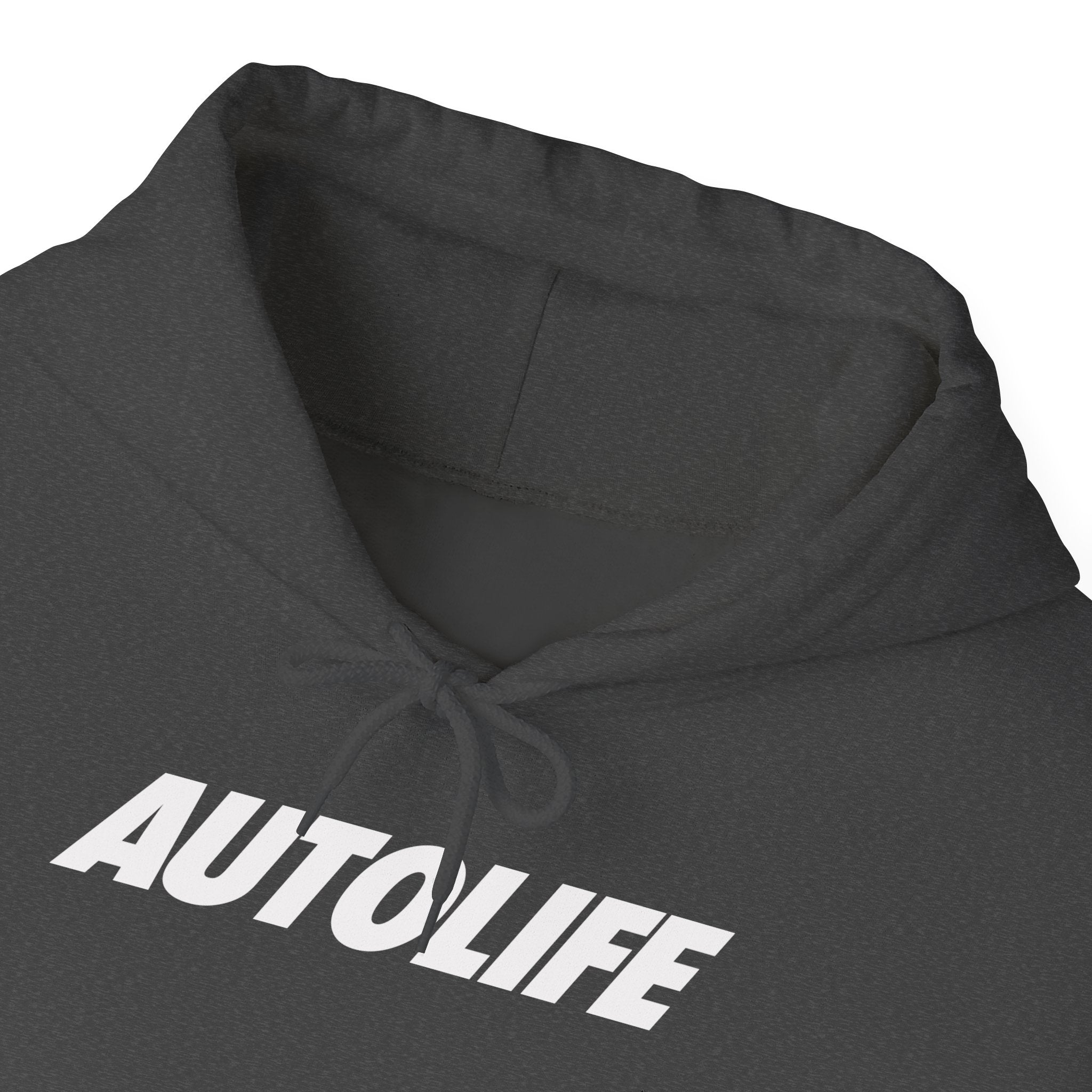AutoLife Hoodie — Automotive Lifestyle Pullover with 'AUTOLIFE' Graphic