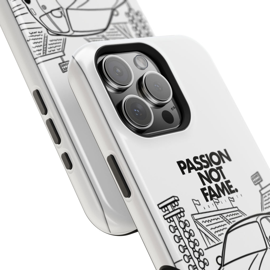 Impact-Resistant Phone Case — "Passion Not Fame" Drag Civic