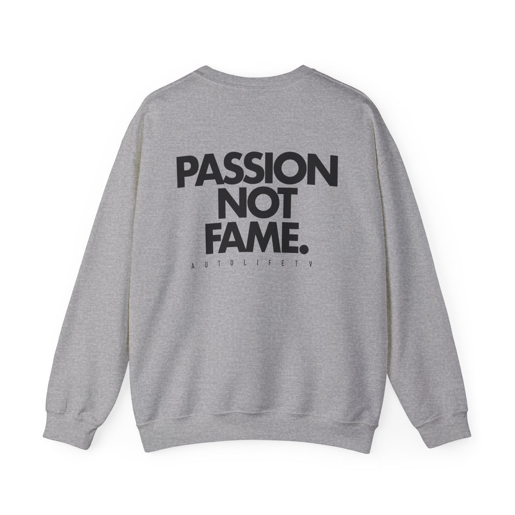 ALTV. Logo Sweatshirt — Minimal White Crewneck