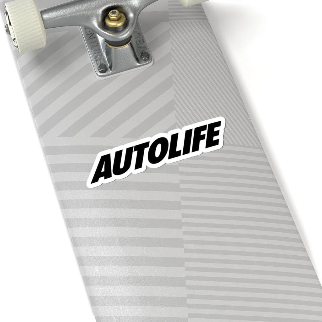 Autolife Kiss-Cut Sticker — Automotive Skateboard Decal