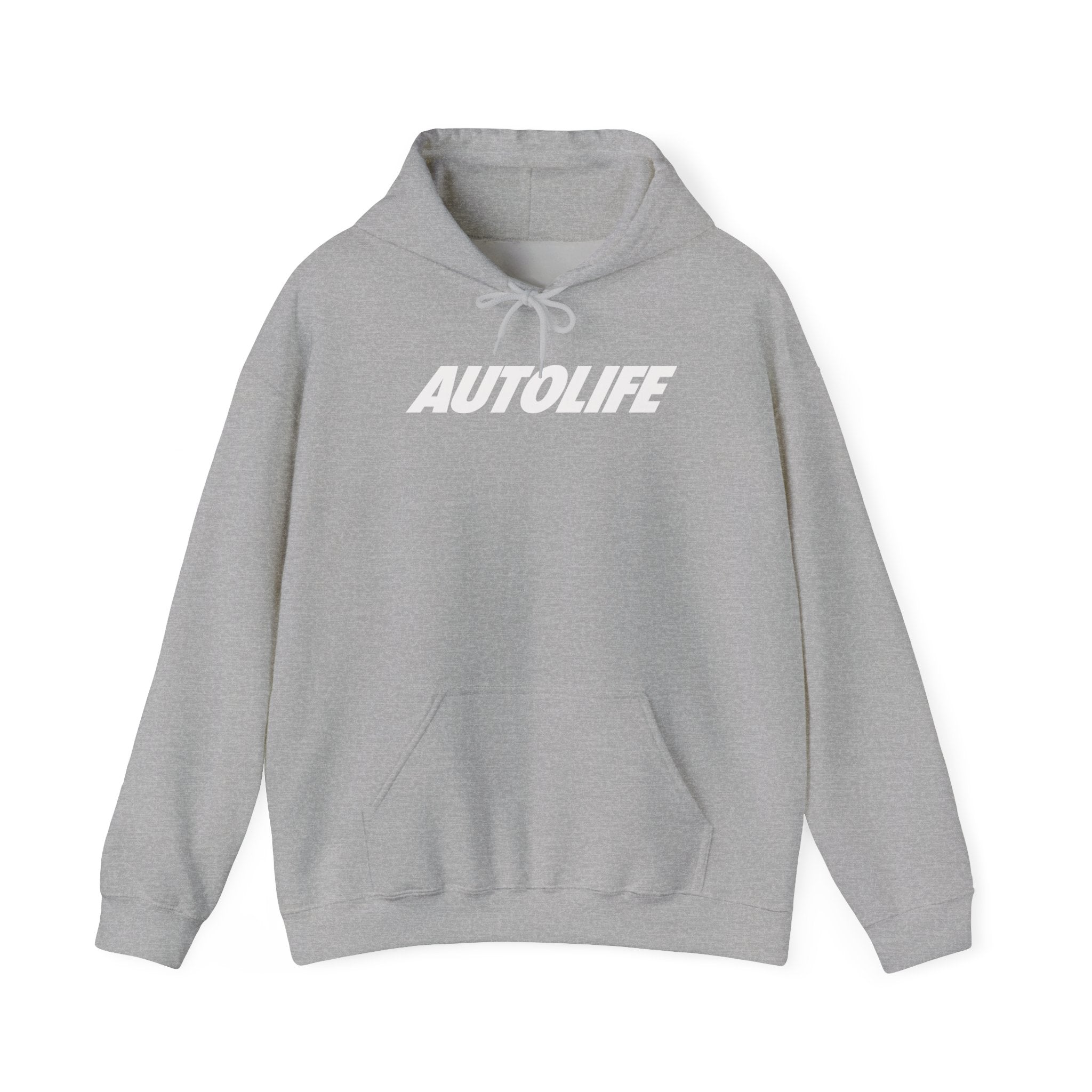 AutoLife Hoodie — Automotive Lifestyle Pullover with 'AUTOLIFE' Graphic