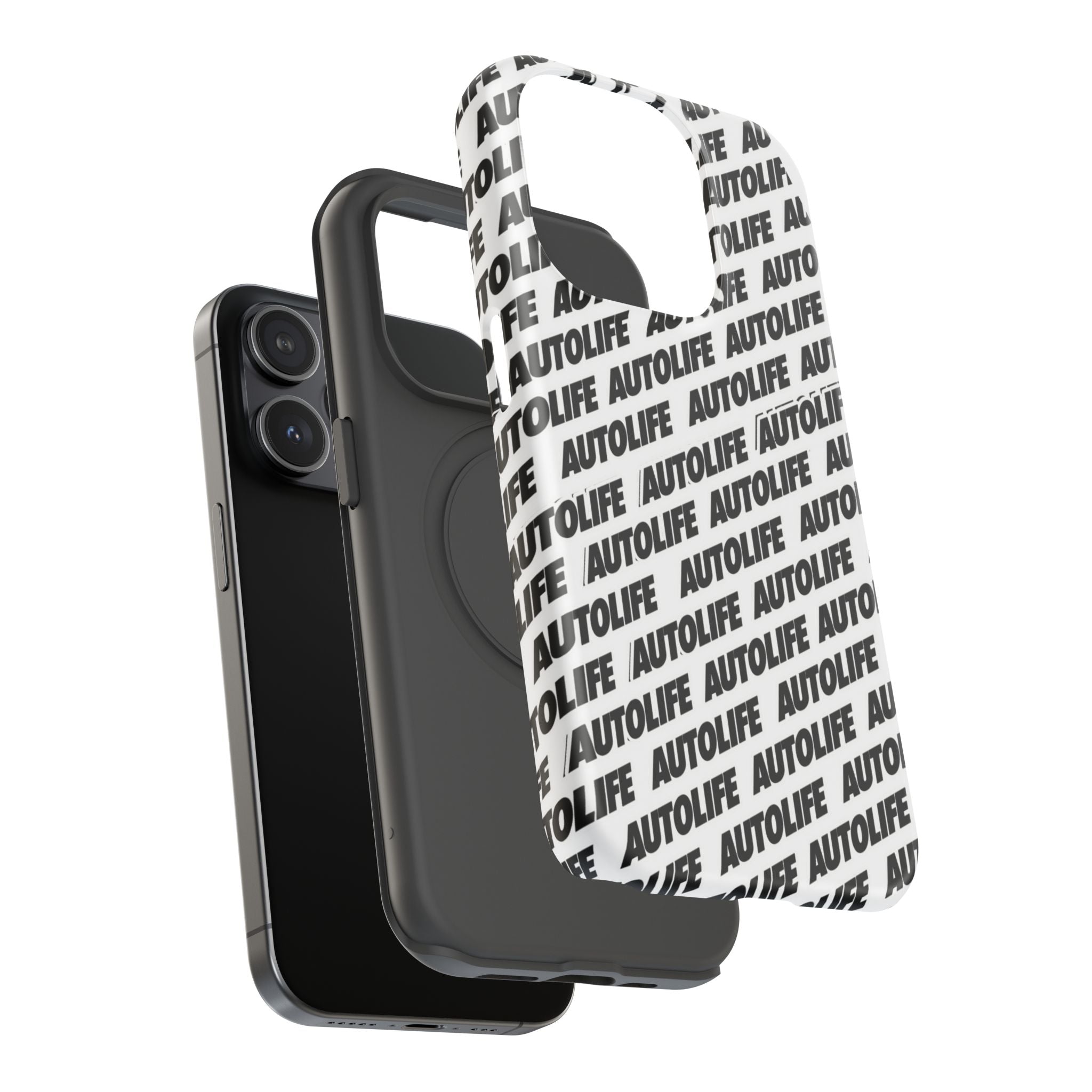 Autolife Repeat Pattern Impact-Resistant Phone Case