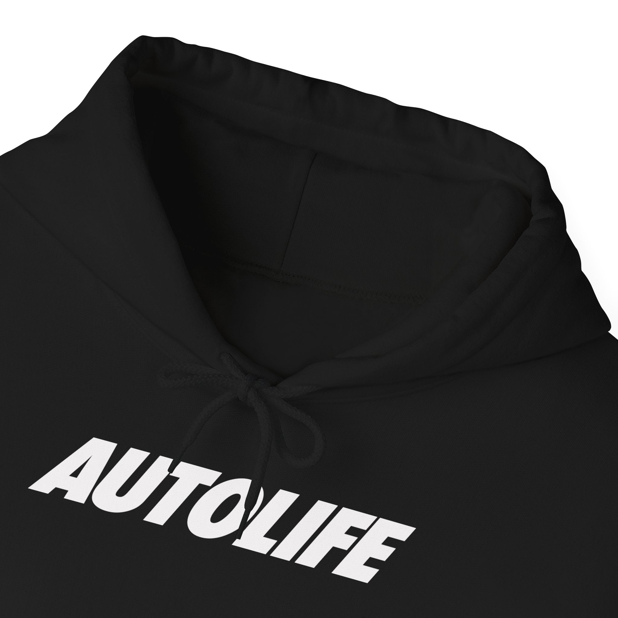 AutoLife Hoodie — Automotive Lifestyle Pullover with 'AUTOLIFE' Graphic