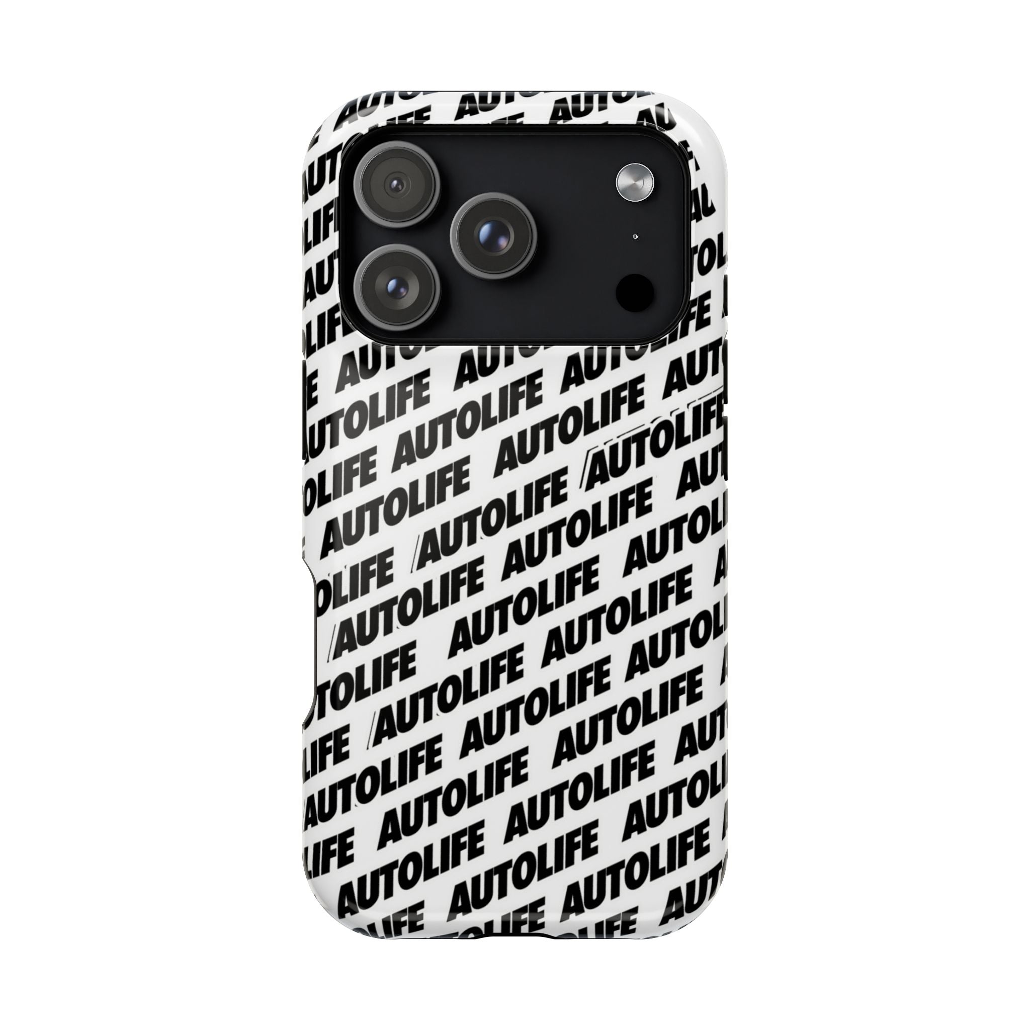 Autolife Repeat Pattern Impact-Resistant Phone Case