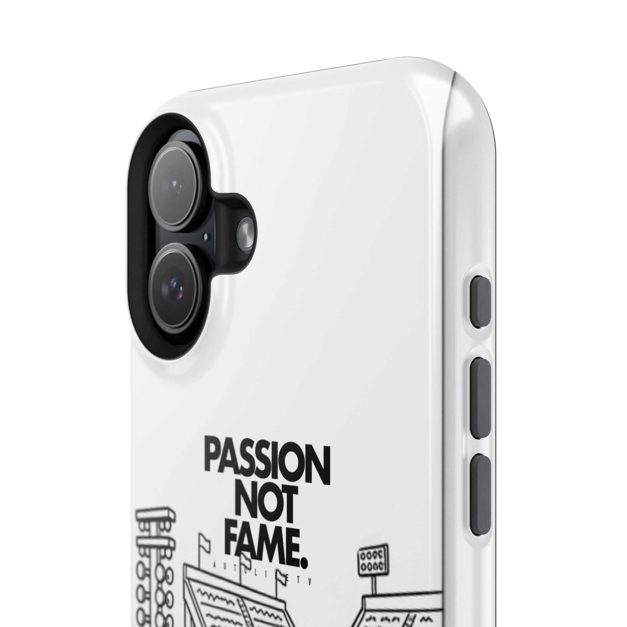 Impact-Resistant Phone Case — "Passion Not Fame" Drag Civic