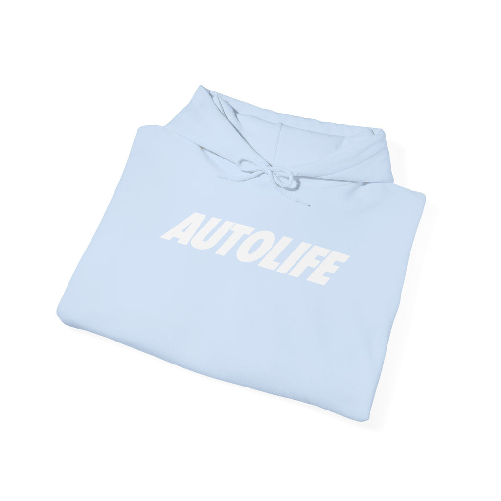 AutoLife Hoodie — Automotive Lifestyle Pullover with 'AUTOLIFE' Graphic