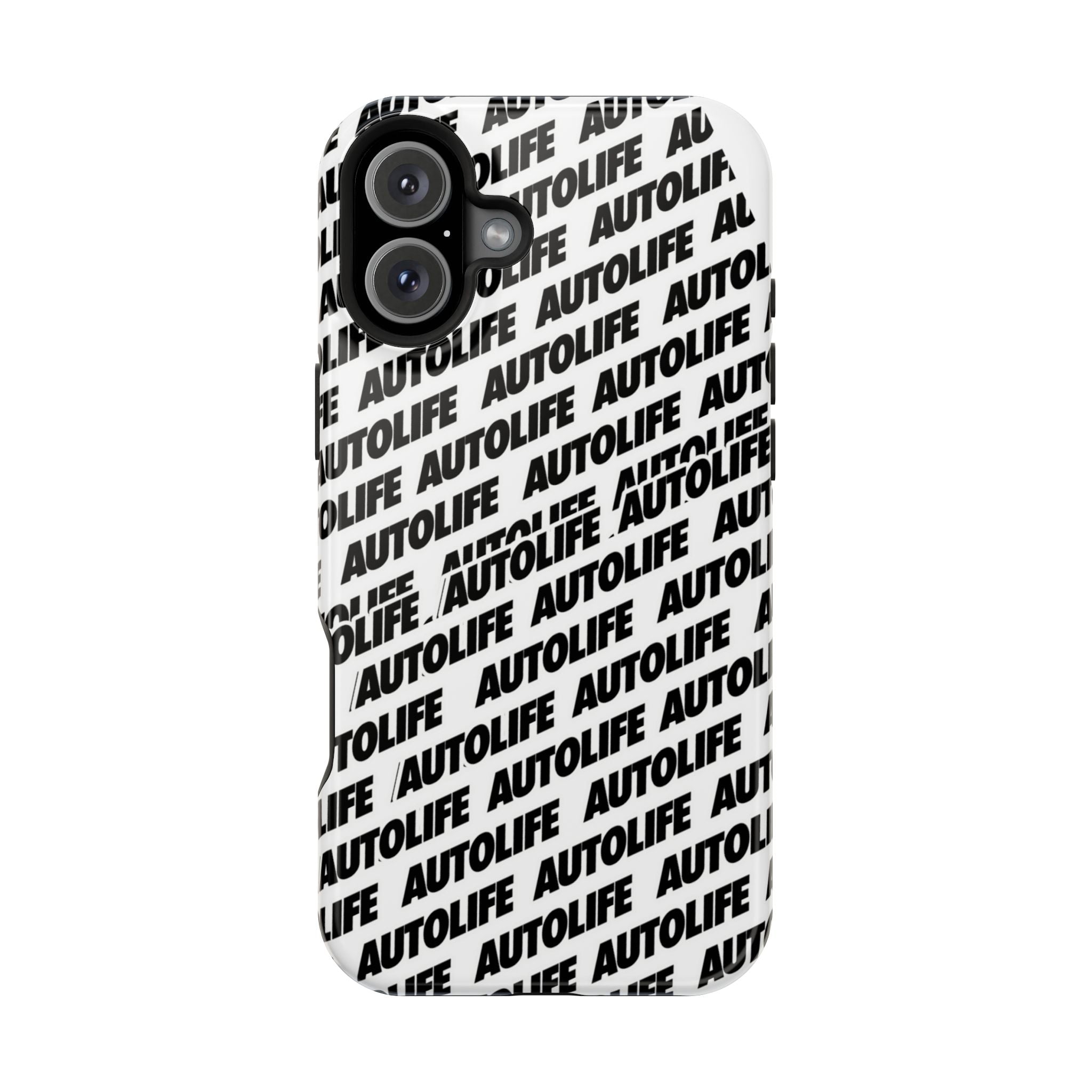 Autolife Repeat Pattern Impact-Resistant Phone Case