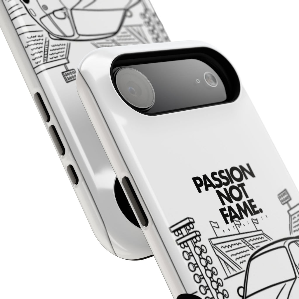 Impact-Resistant Phone Case — "Passion Not Fame" Drag Civic