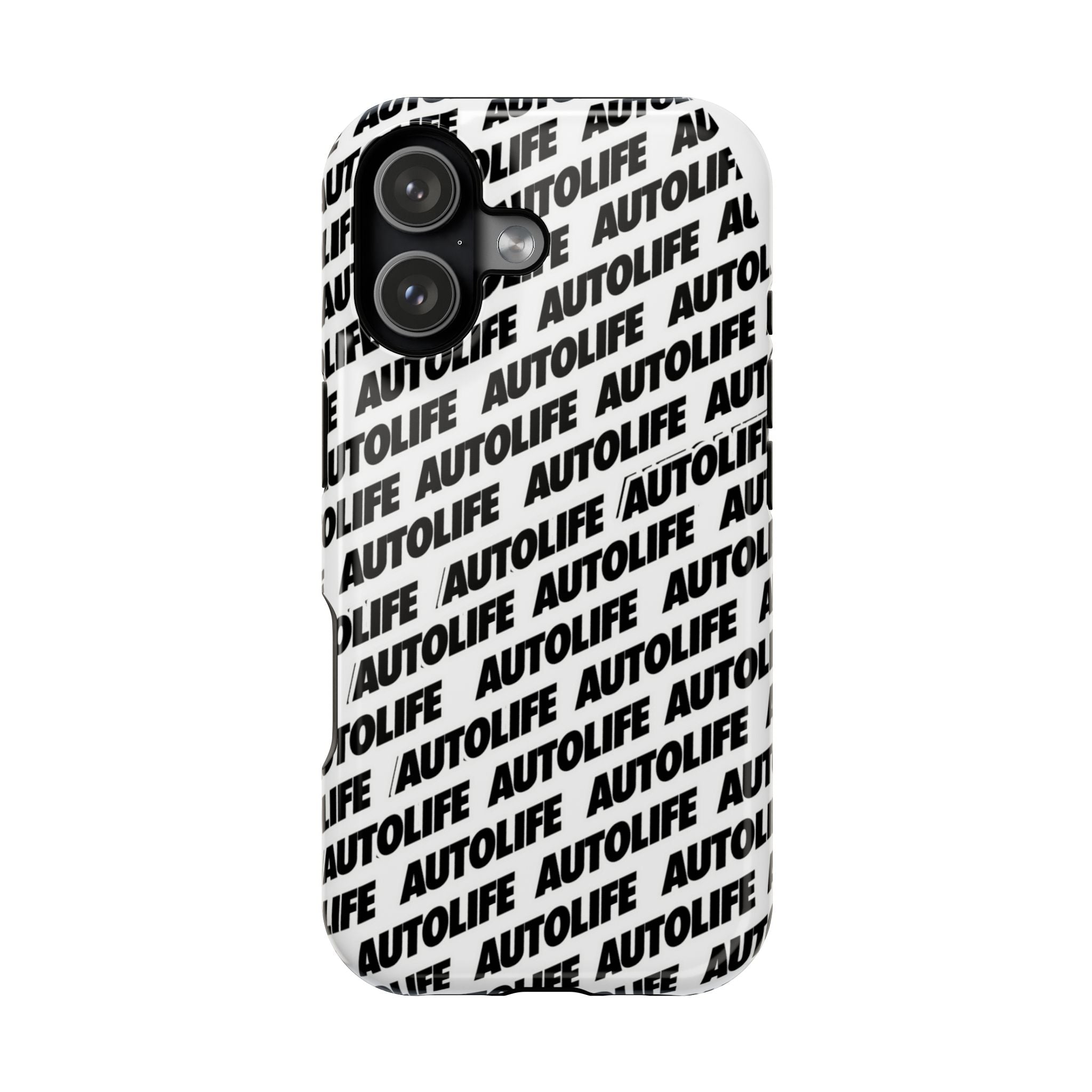 Autolife Repeat Pattern Impact-Resistant Phone Case