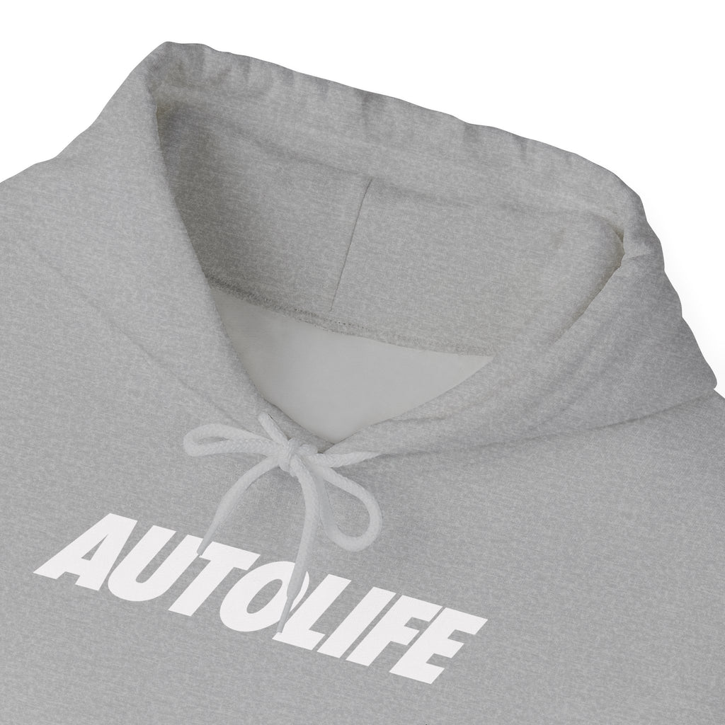 AutoLife Hoodie — Automotive Lifestyle Pullover with 'AUTOLIFE' Graphic