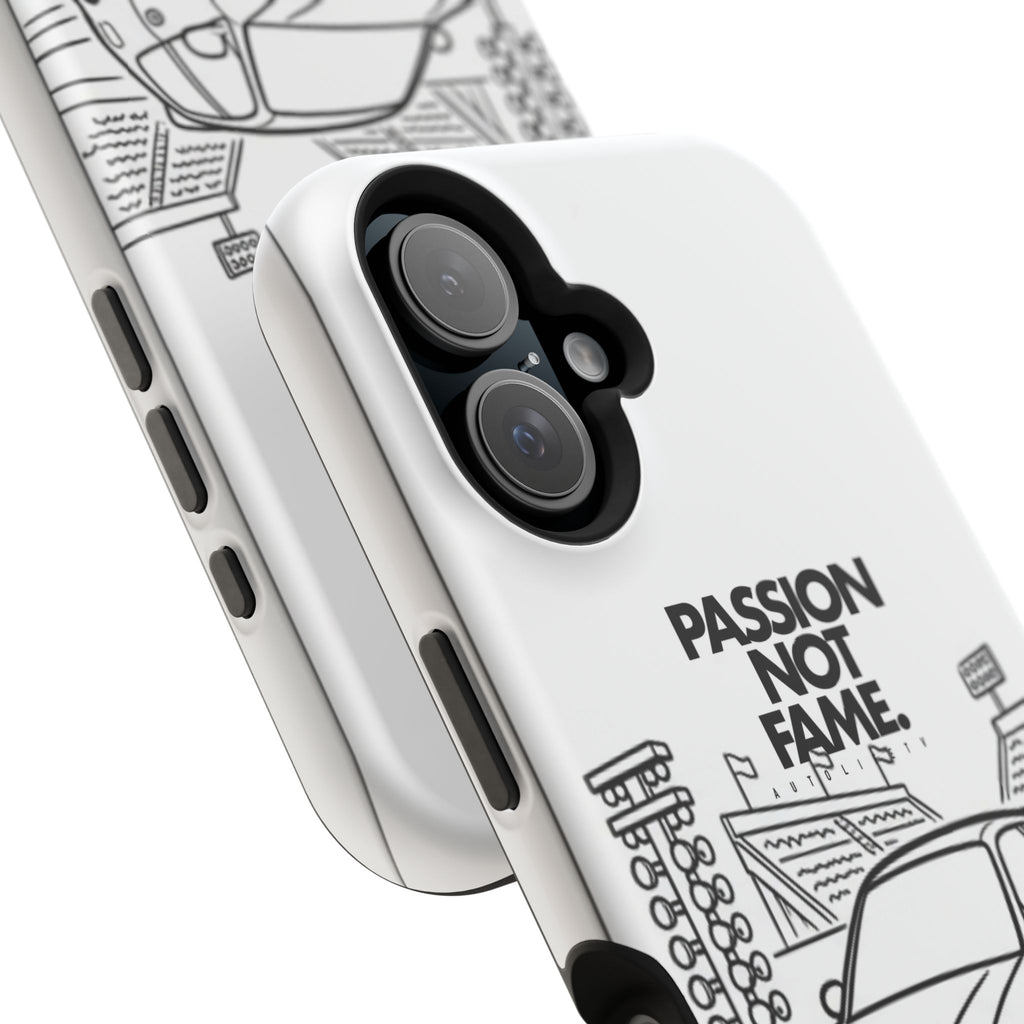 Impact-Resistant Phone Case — "Passion Not Fame" Drag Civic
