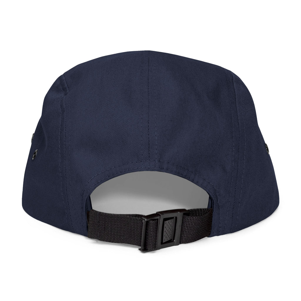 5-Panel Cap — "Passion Not Fame" Embroidered Cotton Camp Hat