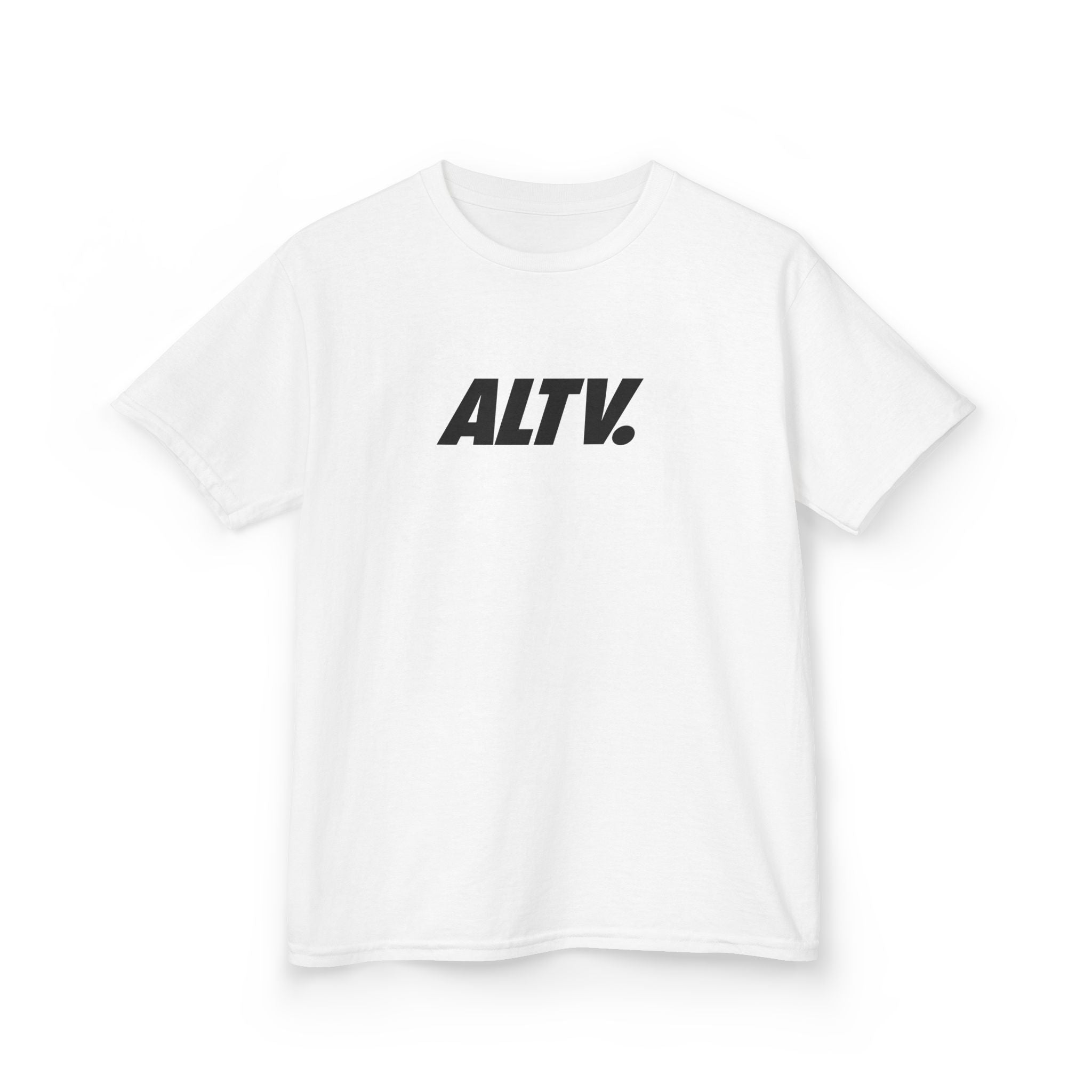Kids ALTV. Logo T‑Shirt — Minimalist Graphic Tee for Children