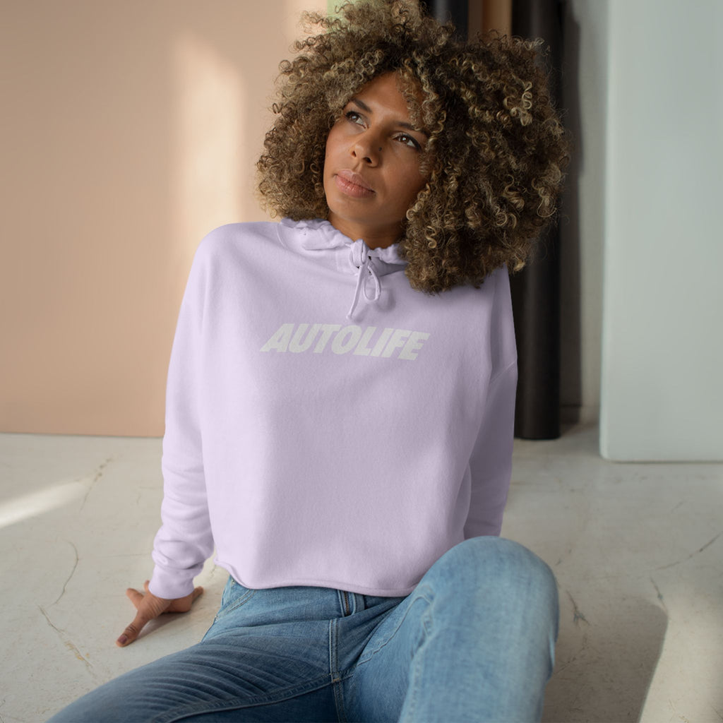 Autolife Cropped Hoodie — 'PASSION NOT FAME' Streetwear